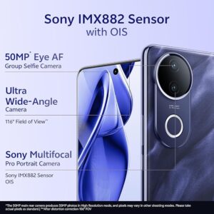 Vivo V50e 5G (Sapphire Blue, 8GB RAM, 256GB Storage)