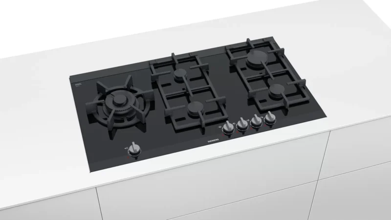 Siemens 90 cm 5 Burner Hob iQ700 Series (ER9A6SD70I)