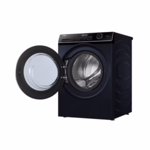 Haier 9 kg Fully Automatic Front Load Washing Machine with In-built Heater Black  (HW90-DM14959CBKU1)