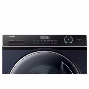 Haier 9 kg Fully Automatic Front Load Washing Machine with In-built Heater Black  (HW90-DM14959CBKU1)