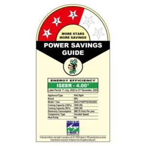 BPL Inverter Split AC, 1.5 Ton 3 Star, Direct speak Technology, 4 Way Swing, 2025 Launch, BAS-V193PTSC5S