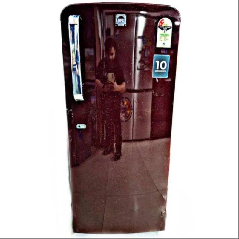 Red BPL 187 LITER 2 Star Single Door Refrigerator, Capacity: 180 L