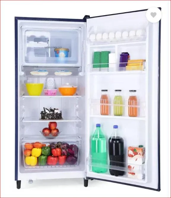 Red BPL 187 LITER 2 Star Single Door Refrigerator, Capacity: 180 L