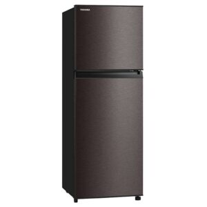 TOSHIBA 272L DOUBLE DOOR REFRIGERATOR SATIN GRAY(GR-RT328WE-PMI(37)