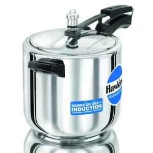 Hawkins (HSS60) 6 L Inner Lid Induction Bottom Pressure Cooker  (Stainless Steel)