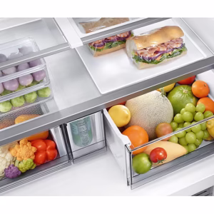 650 L 4 Door Convertible French Door Refrigerator RF65DG90BDSG