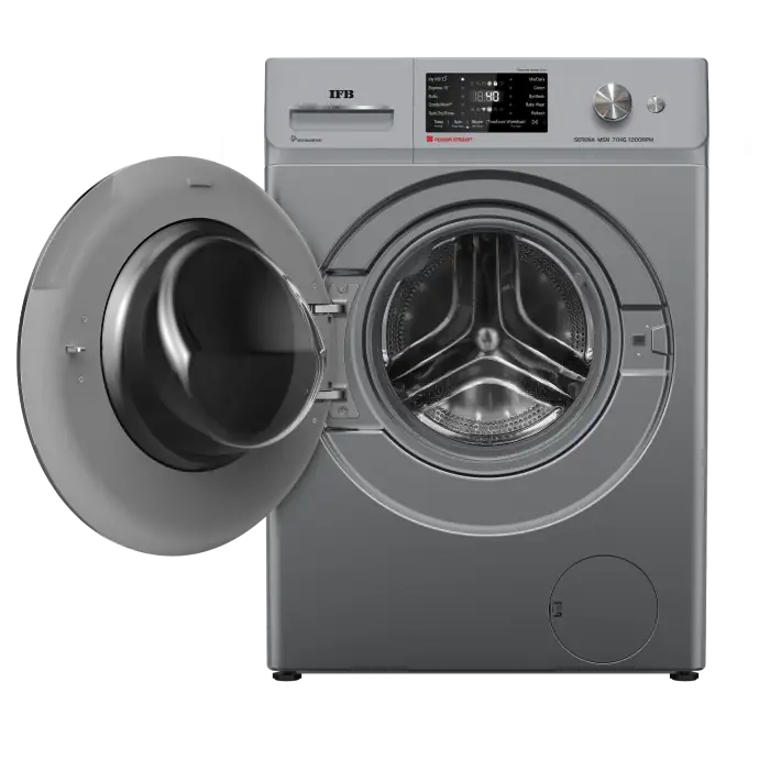 IFB Serena MSN 7012K CMS Front Load Washing Machine 7 Kg | 1200 rpm | Metallic Silver