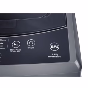 BPL 6.5 Kg Top Loading Fully Automatic Washing Machine with Amby Dry Tech, Trisafe protection (BTW-6500SXSG)