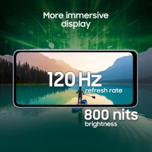 Samsung Galaxy A07 5G Smartphone (Light Violet, 4GB RAM, 128GB Storage)