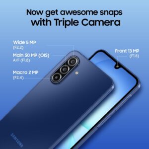 Samsung Galaxy A17 5G (Gray, 8GB RAM, 128GB Storage)