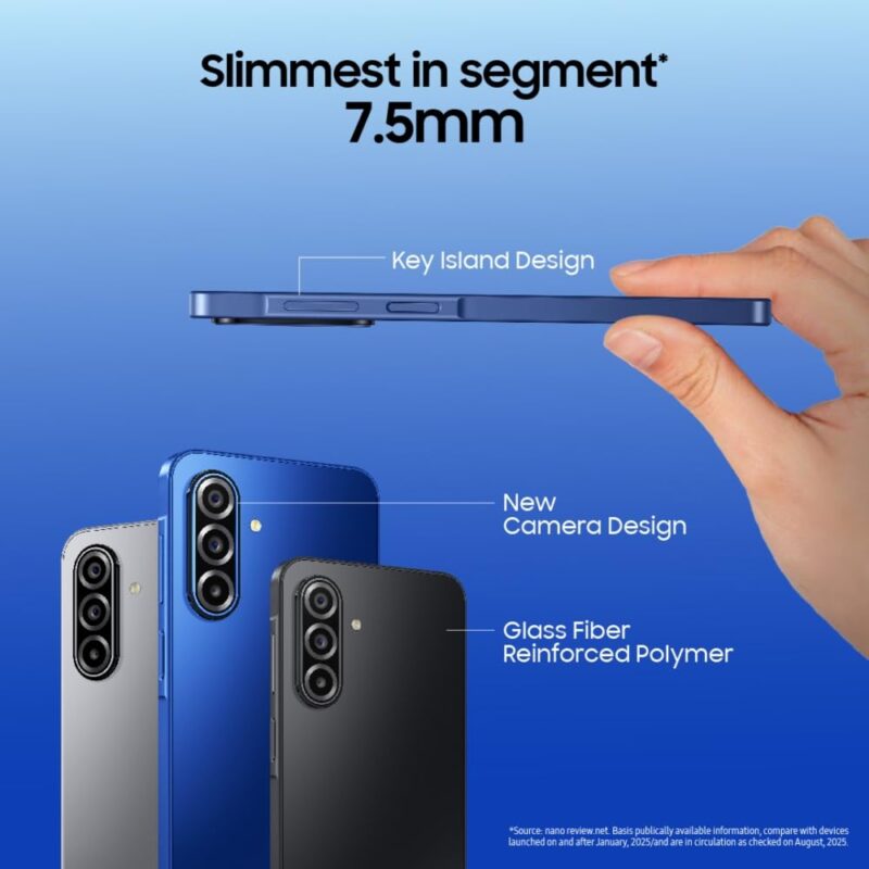 Samsung Galaxy A17 5G (Gray, 8GB RAM, 128GB Storage)