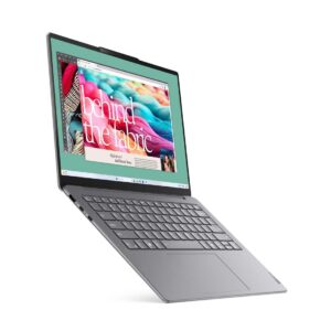 51xkxICtkJL._SL1100_ Lenovo Yoga Slim 7, Intel Core Ultra 5 125H, 16GB RAM, 1TB SSD, WUXGA-OLED 14"(35.5cm), Windows 11, Office 2024, Luna Grey, 1.39Kg, 83CV00D0IN, 400Nits, 2Wx4 Speakers, 1Yr ADP Free, AI PC