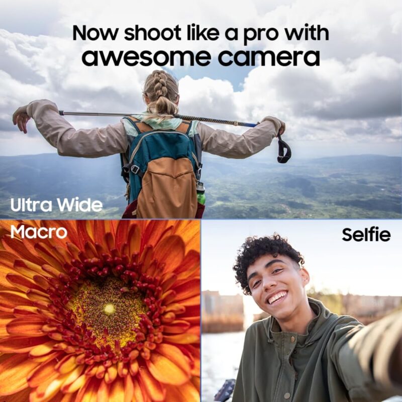 Samsung Galaxy A17 5G (Gray, 8GB RAM, 128GB Storage)