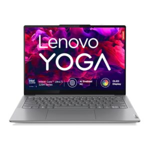 61XGuMucf7L._SL1500_ Lenovo Yoga Slim 7, Intel Core Ultra 5 125H, 16GB RAM, 1TB SSD, WUXGA-OLED 14"(35.5cm), Windows 11, Office 2024, Luna Grey, 1.39Kg, 83CV00D0IN, 400Nits, 2Wx4 Speakers, 1Yr ADP Free, AI PC