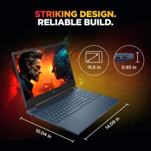 715uQu955KL._SL1500_ HP Victus, AMD Ryzen 5 8645HS, 6GB RTX 3050 Gaming Laptop (16GB DDR5, 512GB SSD),144Hz,300 nits,IPS, 15.6''/39.6cm, FHD, Win11, Office 24, Blue, 2,29kg, Backlit Kb,HD Camera, fb3012AX