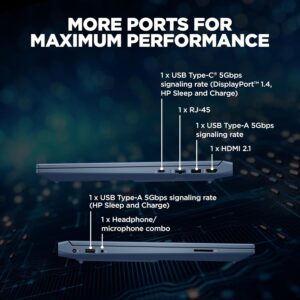 HP Victus, 12th Gen Intel Core i5-12450H, RTX 3050 (16GB DDR4, 512GB SSD) FHD, IPS, 144Hz, 15.6"/39.6cm, Win 11, Office 21, Blue, 2.3kg, fa1412tx, B&O Audio, Backlit Gaming Laptop