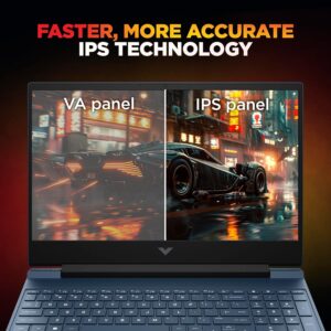 81CAGO6uV9L._SL1500_ HP Victus, AMD Ryzen 5 8645HS, 6GB RTX 3050 Gaming Laptop (16GB DDR5, 512GB SSD),144Hz,300 nits,IPS, 15.6''/39.6cm, FHD, Win11, Office 24, Blue, 2,29kg, Backlit Kb,HD Camera, fb3012AX