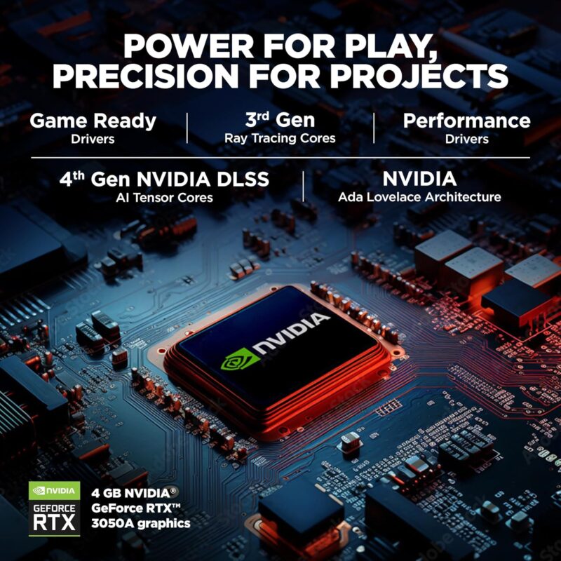 HP Victus, 12th Gen Intel Core i5-12450H, RTX 3050 (16GB DDR4, 512GB SSD) FHD, IPS, 144Hz, 15.6"/39.6cm, Win 11, Office 21, Blue, 2.3kg, fa1412tx, B&O Audio, Backlit Gaming Laptop