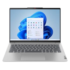 Lenovo IdeaPad Slim 5 13th Gen Intel Core i5 13420H 14"(35.5cm) WUXGA OLED Laptop (16GB/1TB SSD/Win 11/MSO Home 24/Backlit KB/FHD Camera/Luna Grey/1.46Kg), 83HR000WIN