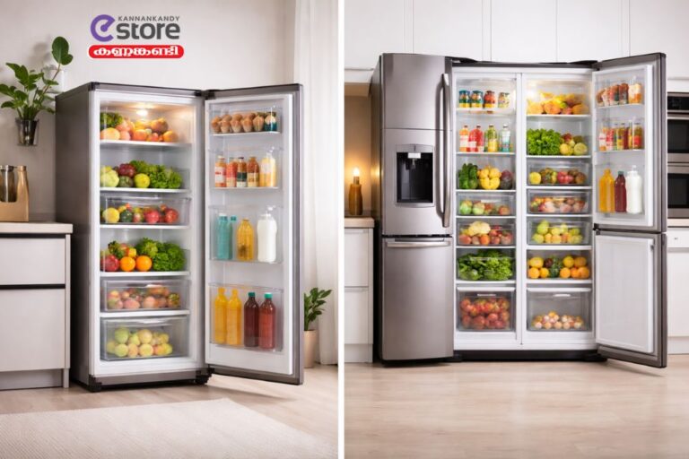 single door vs double door fridge